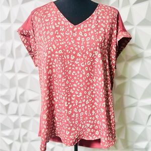 Women’s casual leopard print blouse